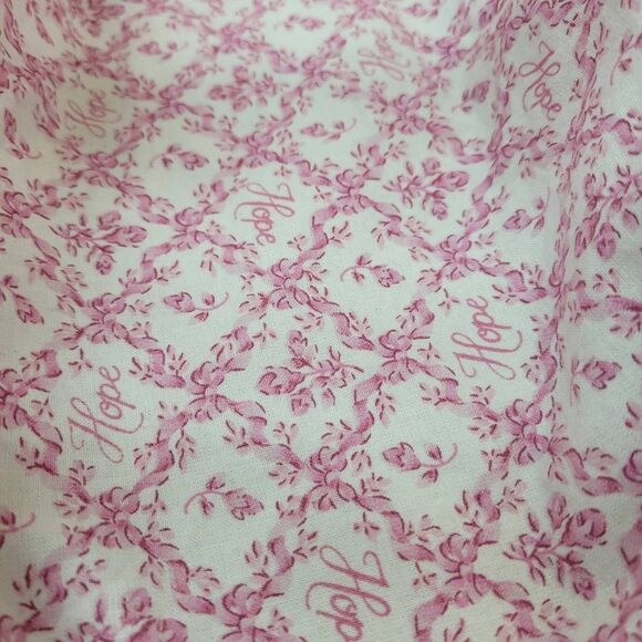 Longaberger Horizon of Hope Rosebud Basket w/ Liner, Tie-On and Protector - Picture 5 of 11